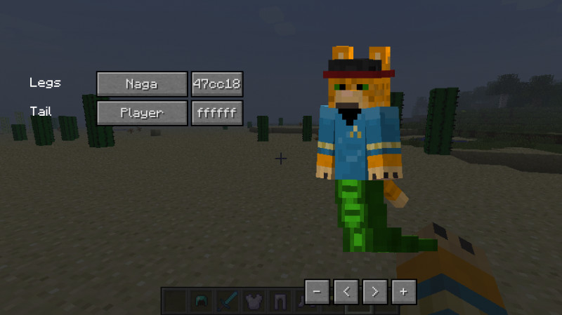 minecraft more player models skin editor